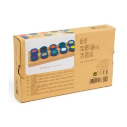 Juego didactico andreutoys cubos tactiles 10 texturas