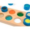 Juego didactico andreutoys cubos tactiles 10 texturas