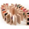 Juego didactico andreutoys domino sensorial texturas madera 28 piezas