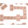 Juego didactico andreutoys domino sensorial madera 28 piezas