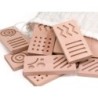 Juego didactico andreutoys domino sensorial madera 28 piezas