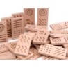 Juego didactico andreutoys domino sensorial madera 28 piezas