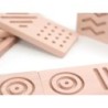 Juego didactico andreutoys domino sensorial madera 28 piezas