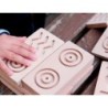 Juego didactico andreutoys domino sensorial madera 28 piezas