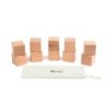 Juego didactico andreutoys 10 cubos sensoriales con sonido madera