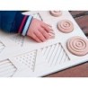 Juego didactico andreutoys formas geosensoriales madera 12 piezas