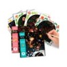 Juego didactico mideer scratch art card boy