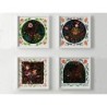 Juego didactico mideer scratch art card boy