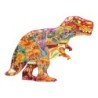 Puzle mideer mundo de dinosaurios con forma animal grande 280 piezas