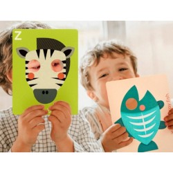 Juego didactico mideer mi primera tarjeta cognitiva en ingles
