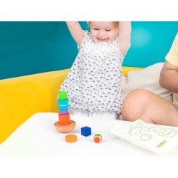 Juego mideer balanceo equilibra las figuras madera