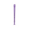 Flauta hohner 9508 color lavanda funda verde y transparente