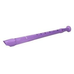 Flauta hohner 9508 color lavanda funda verde y transparente