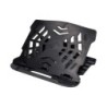 Soporte q-connect para portatil hasta 17\ ajustable 7 angulos diferentes color negro 260x280x60 mm