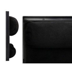 Soporte q-connect ancho para portatil movil raton hasta 17\ ajustable 7 angulos diferentes color negro