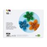 Bloc trabajos manuales liderpapel cartulina 240x315mm 10 hojas 5 colores neon  5 colores intensos