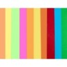 Bloc trabajos manuales liderpapel cartulina 240x315mm 10 hojas 5 colores neon  5 colores intensos