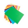 Bloc trabajos manuales liderpapel cartulina 240x315mm 10 hojas 5 colores neon  5 colores intensos