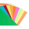 Bloc trabajos manuales liderpapel cartulina 240x315mm 10 hojas 5 colores neon  5 colores intensos