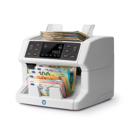 Contador de billetes safescan 2865-s display 3,5\ funcion añadir y crear fajos conteo 1200 billetes/minuto