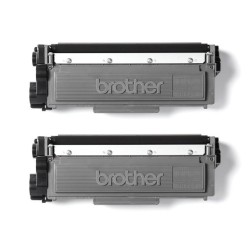 Toner brother tn-2320 dcpl2520dw /2540d/ mfcl2700dw / 2720dw / 2740dw negro 2600 paginas pack 2 unidades
