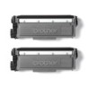 Toner brother tn-2320 dcpl2520dw /2540d/ mfcl2700dw / 2720dw / 2740dw negro 2600 paginas pack 2 unidades