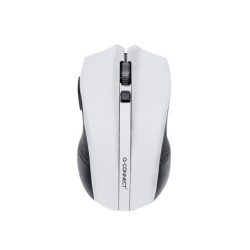 Raton q-connect optico inalambrico 1000 dpi receptor usb 2,4 ghz blanco