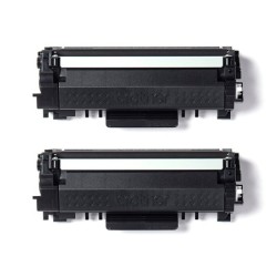 Toner brother tn2420twin para dcp-l2510/ 2530 / 2550 / hl-l2375 negro 3000 paginas pack 2 unidades