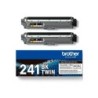 Toner brother tn241bktwin hl3140 / 3170 / 3150 / dcp9020 / mfc9140 / 9330 / 9340 negro 2500 paginas pack