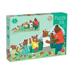 Puzle goula xxl familia de osos 16 piezas