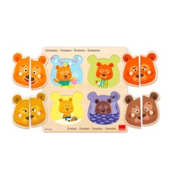 Puzle goula emociones 8 piezas