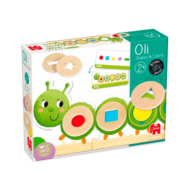 Juego goula didactico la oruga oli formas y colores Juego goula didactico la oruga oli formas y colores