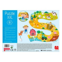 Puzle goula xxl granja 18 piezas