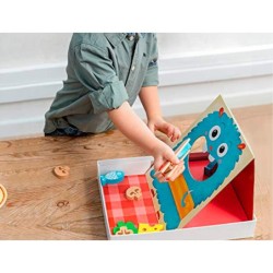 Juego goula didactico monstruo hambriento