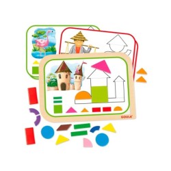 Juego goula didactico magnetic shapes