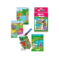 Juego diset de mesa water magic animales