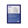 Marco porta anuncios liderpapel magnetico din a4 dorso adhesivo removible color azul