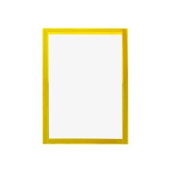 Marco porta anuncios liderpapel magnetico din a4 dorso adhesivo removible color amarillo
