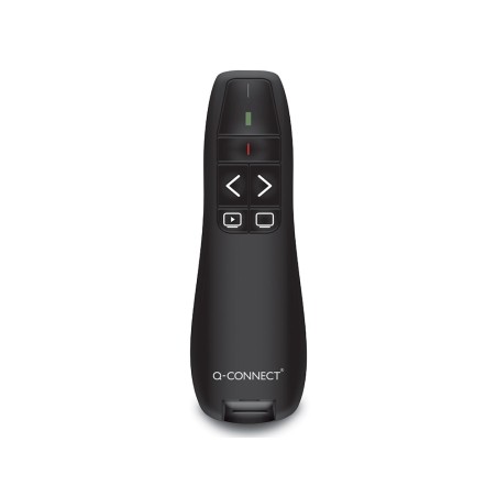 Puntero laser q-connect para presentaciones 5 botones alcance 20 mt receptor usb
