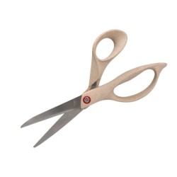 Tijera oficina liderpapel acero inoxidable mango eco material 8\ 21,5 cm en blister