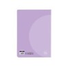 Libreta liderpapel 360 tapa de plastico a5 48 hojas 90g/m2 cuadro 5 mm con doble margen colores pastel