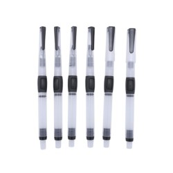 Pincel liderpapel recargable para productos acuarelables set de 6 unidades grosor puntas surtidas
