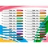 Rotulador sharpie permanente s-note punta biselada trazo 1,2 /3,87 mm blister 4 unidades colores surtidos