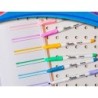 Rotulador sharpie permanente s-note punta biselada trazo 1,2 /3,87 mm blister 12 unidades colores surtidos