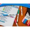 Rotulador sharpie permanente s-note punta biselada trazo 1,2 /3,87 mm blister 12 unidades colores surtidos
