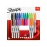Rotulador sharpie permanente fino blister 24 unidades colores surtidos
