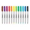 Rotulador sharpie permanente ultrafino blister 12 unidades colores surtidos