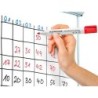 Rotulador staedtler lumocolor 351 para pizarra blanca punta redonda 2 mm recargable color rojo