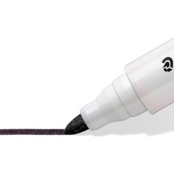 Rotulador staedtler lumocolor 351 para pizarra blanca punta redonda 2 mm recargable estuche 6 unidades colores