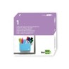 Cubilete portalapices liderpapel azul claro opaco plastico magnetico 125x75x40 mm